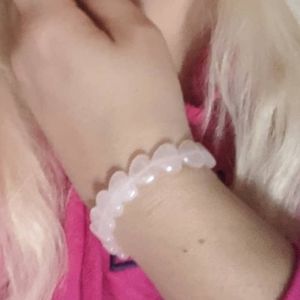 Rose Quartz Stretchable Bracelet